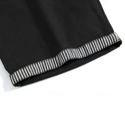 Best OUKU Men's Dress Shorts Burmuda Shorts Work Shorts Pocket Drawstring Plain Comfort Breathable Knee Length Outdoor Business Fashion Casual Black Blue