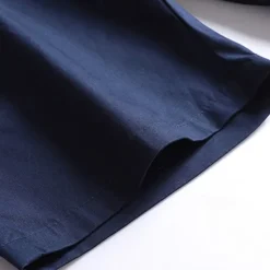 Sale OUKU Men's Dress Shorts Work Shorts Drawstring Elastic Waist Multi Pocket Plain Comfort Wearable Knee Length Outdoor Sport Daily Fashion Casual Black Navy Blue