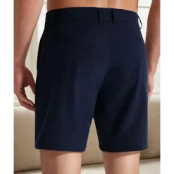 Discount OUKU Men's Dress Shorts Work Shorts Golf Shorts Pocket Plain Comfort Breathable Knee Length Outdoor Business Sports Casual Blue Khaki