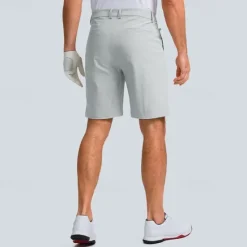 New OUKU Men's Dress Shorts Work Shorts Golf Shorts Pocket Plain Comfort Breathable Knee Length Outdoor Business Sports Casual Black White