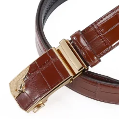 OUKU Men's Faux Leather Belt PU Belt Silver Black Alloy Plain Daily Wear Going out Weekend