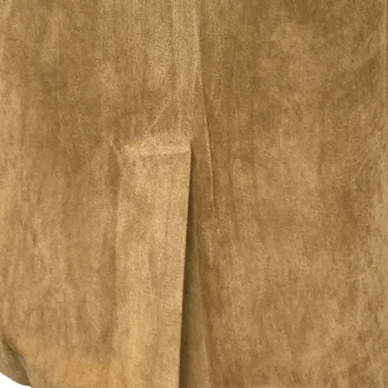 Best OUKU Men's Faux Suede Jacket Faux Suede Blazer Business Attire Company Party Fashion Casual Fall / Winter Faux Suede Plain Pocket Buttons Comfortable Single Breasted Blazer Dark Navy Brown Green khaki