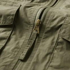 Outlet OUKU Men's Fishing Vest Hiking Vest Top Outdoor Breathable Water Resistant Zipper Pocket Multi Pockets Polyester Army Green Khaki Dark Blue Fishing Climbing
