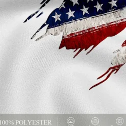 Hot OUKU Men's Flag American Flag National Flag Swim Trunks Swim Shorts Board Shorts Mid Waist Fashion Streetwear Designer Casual Daily Holiday Pocket Drawstring Elastic Waist Designer Clothing Apparel
