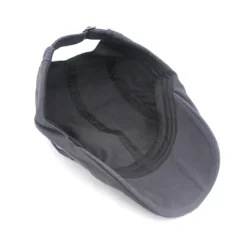 Online OUKU Men's Flat Cap Ascot Hat Newsboy Hat Black Dark Navy Cotton Fashion Adjustable Streetwear Stylish 1920s Fashion Outdoor Daily Going out Letter Warm