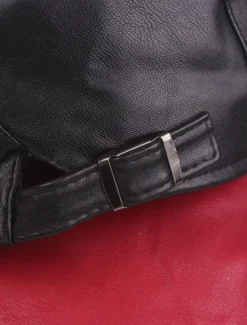 Discount OUKU Men's Flat Cap Black Red leatherette Streetwear Stylish 1920s Fashion Outdoor Daily Going out Plain Warm