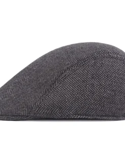 Hot OUKU Men's Flat Cap Light Grey Dark Gray Cotton Streetwear Stylish 1920s Fashion Outdoor Daily Going out Graphic Prints Warm