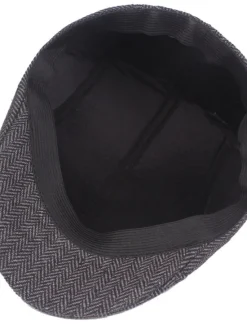 Hot OUKU Men's Flat Cap Light Grey Dark Gray Cotton Streetwear Stylish 1920s Fashion Outdoor Daily Going out Graphic Prints Warm