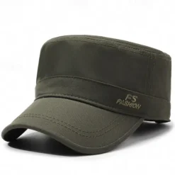 Outlet OUKU Men's Flat Cap Sun Hat Trucker Hat Black Green Polyester Fashion Casual Street Daily Camo / Camouflage Adjustable Sunscreen Breathable