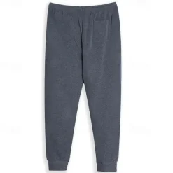 Online OUKU Men's Fleece Pants Sweatpants Joggers Trousers Pocket Plain Comfort Breathable Outdoor Daily Going out Fashion Casual Black Army Green