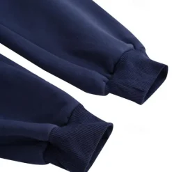 New OUKU Men's Fleece Pants Sweatpants Joggers Winter Pants Trousers Pocket Drawstring Elastic Waist Solid Color Warm Full Length Daily Casual Plus velvet Loose Fit Light gray-pure light board Dark gray-light
