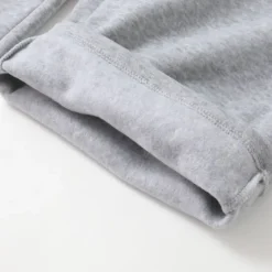 OUKU Men's Fleece Pants Sweatpants Joggers Trousers Straight Leg Sweatpants Elastic Waist Straight Leg Solid Color Plain Breathable Comfortable Full Length Sports Outdoor Daily Wear Casual / Sporty