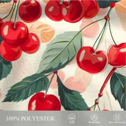 Online OUKU Men's Fruit Cherry Lemon Swim Trunks Swim Shorts Board Shorts Mid Waist Fashion Streetwear Designer Casual Daily Holiday Pocket Drawstring Elastic Waist Designer Clothing Apparel