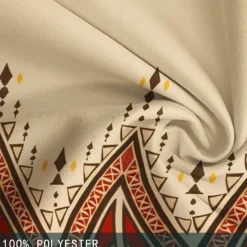 Clearance OUKU Men's Geometric Pattern Swim Shorts Board Shorts Swimming Trunks Mid Waist Fashion Streetwear Designer Casual Daily Holiday Pocket Drawstring Elastic Waist Designer Clothing Apparel Khaki