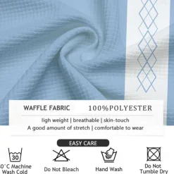 Online OUKU Men's Geometric Waffle Polo Shirts Golf Shirt Short Sleeve Polo Shirts Collared Shirts Casual Beach Wear Vacation Wear Party Outfits Buttons 3D Print Summer Spring Blue