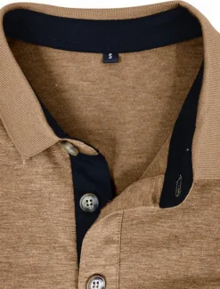 OUKU Men's Golf Shirt Golf Polos Shirts Work Casual Lapel Short Sleeve Basic Modern Plain Buttons Front Pocket Summer Spring Regular Fit Apricot Dark Gray Lake Blue Black White Dark Red Golf Shirt