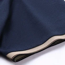 Best OUKU Men's Golf Shirt Golf Polo Work Casual Lapel Short Sleeve Basic Modern Color Block Patchwork Button Spring & Summer Regular Fit Black White Red Navy Blue Coffee Gray Golf Shirt