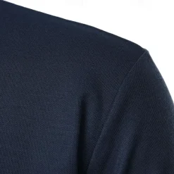 New OUKU Men's Golf Shirt Golf Polo Work Casual Stand Collar Short Sleeve Basic Modern Color Block Patchwork Button Spring & Summer Regular Fit Wine Pink Navy Blue Green Golf Shirt