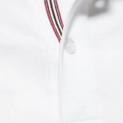 Clearance OUKU Men's Golf Shirt Golf Polo Work Casual Lapel Short Sleeve Basic Modern Deer Button Embroidery Spring & Summer Regular Fit Black White Navy Blue Blue Fuchsia Green Golf Shirt