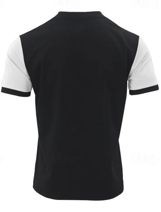 Discount OUKU Men's Golf Shirt Golf Polos Shirts Work Casual Stand Collar Short Sleeve Basic Modern Stripes Buttons Summer Spring Regular Fit White Red Orange Green Gray Golf Shirt