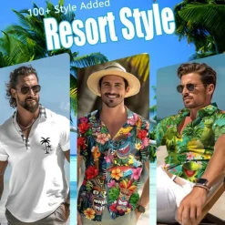 Outlet OUKU Men's Gradient Graphic Prints Swimming Trunks Board Shorts Swim Shorts Mid Waist Hawaiian Boho Casual Daily Holiday Drawstring with Mesh lining Elastic Waist Designer Clothing Apparel