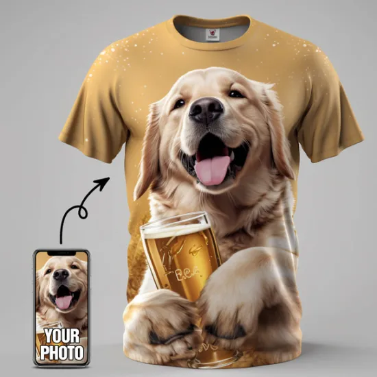 OUKU Men's Graphic Animal Lion T Shirt Short Sleeve T shirt 3D Print Crew Neck Shirt Vintage Fashion Designer Outdoor Daily Sports Dark Brown Black Yellow Spring & Summer Clothing Apparel S M L XL 2XL 3XL