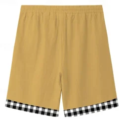 Online OUKU Men's Graphic Coconut Tree Shorts Summer Shorts Beach Shorts Mid Waist Designer Ethnic Style Casual Daily Holiday Elastic Waist 3D Print Drawstring Designer Clothing Apparel