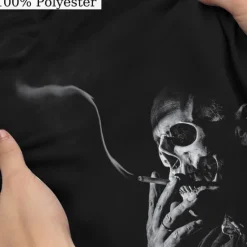 Online OUKU Men's Graphic Henley Shirt Short Sleeve 3D Print Fashion Designer Comfortable Daily Summer Black Blue Green Henley Henley T-Shirt
