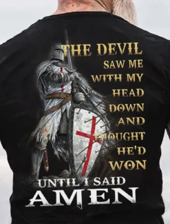 Best OUKU Men's Graphic Knights Templar T Shirt Tee Short Sleeve T shirt 3D Print Crew Neck Shirt Vintage Fashion Designer Outdoor Casual Daily Spring & Summer Clothing Apparel S M L XL 2XL 3XL Black