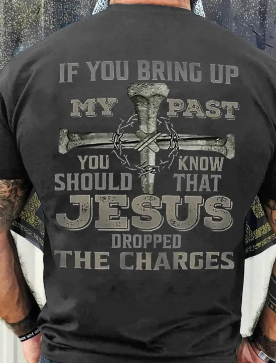 Outlet OUKU Men's Graphic Letter Jesus T Shirt Tee 100% Cotton Short Sleeve Graphic Shirt Wine Black White Comfortable Tee Vacation Daily Wear Fashion Designer Clothing