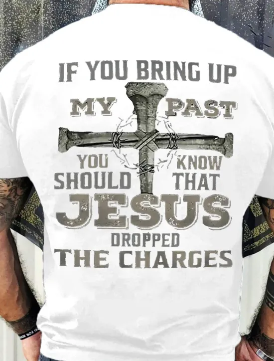 Outlet OUKU Men's Graphic Letter Jesus T Shirt Tee 100% Cotton Short Sleeve Graphic Shirt Wine Black White Comfortable Tee Vacation Daily Wear Fashion Designer Clothing