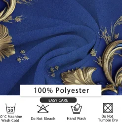 Outlet OUKU Men's Graphic Long Sleeve Turndown Artistic Casual Party Evening Wear Daily Buttons 3D Print Multi Pocket Blue
