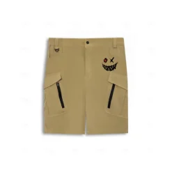 OUKU Men's Graphic Prints Cargo Shorts Mid Waist Sports Fashion Streetwear Sports Outdoor Casual Daily Drawstring Side Pockets Elastic Waist Designer Clothing Apparel