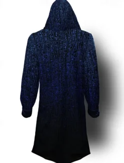 Clearance OUKU Men's Graphic Prints Winter Coat Fleece Jacket Coat Warm Breathable Comfortable Fashion Streetwear Sport Sports & Outdoor Daily Wear Going out Zipper Pocket Print Fall & Winter Hoodie Long Sleeve