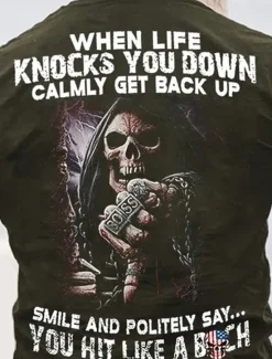 Outlet OUKU Men's Graphic Skull T Shirt Tee Short Sleeve T shirt 3D Print Crew Neck Shirt Vintage Fashion Designer Outdoor Casual Daily Black Blue Army Green Spring & Summer Clothing Apparel S M L XL 2XL 3XL