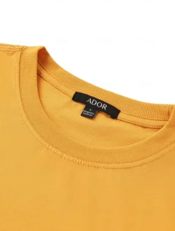 Best OUKU Men's Graphic T Shirt Tee Top Short Sleeve T shirt Crew Neck Shirt Fashion Outdoor Casual Street Casual Daily Spring & Summer Clothing Apparel S M L XL XXL Orange