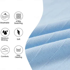 Online OUKU Men's Henley Shirt Short Sleeve Shirt Ribbed Knit tee Tee Top Short Sleeve Solid Color Daily Hawaiian Buttons Henley Outdoor Street Causal Summer Light Blue White Brown Henley T-Shirt