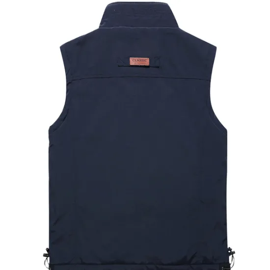 Discount OUKU Men's Hiking Fleece Vest Sleeveless Vest / Gilet Top Outdoor Thermal Warm Windproof Comfort Breathable Winter Summer Sporty Zipper Velvet Polyester Black Army Green Khaki Hunting Fishing Beach