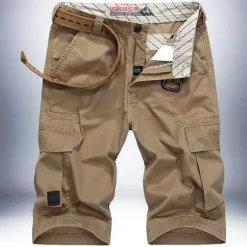 Outlet OUKU Men's Hiking Shorts Hiking Cargo Shorts Military Solid Color Summer Outdoor 12