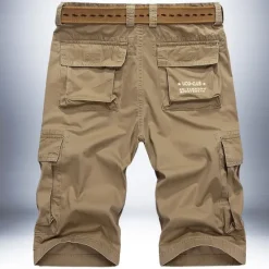 Outlet OUKU Men's Hiking Shorts Hiking Cargo Shorts Military Solid Color Summer Outdoor 12
