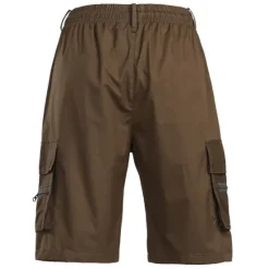 Outlet OUKU Men's Hiking Shorts Hiking Cargo Shorts Drawstring Solid Color Summer Outdoor 10