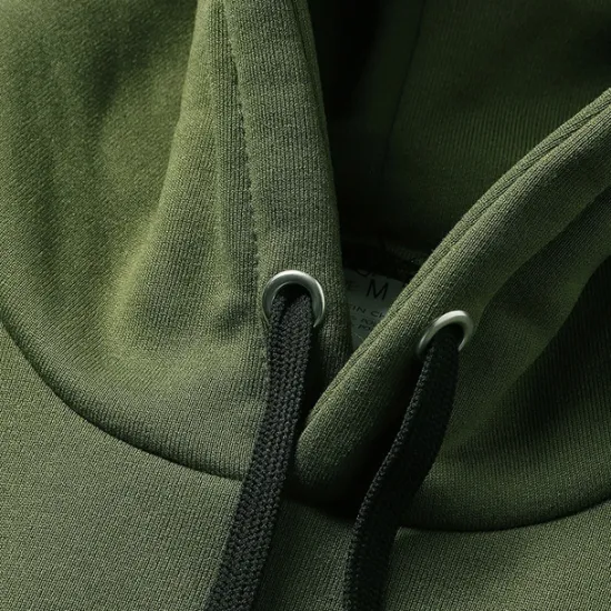 OUKU Men's Hoodie Hooded Color Block Patchwork Pocket Sports & Outdoor Daily Holiday Streetwear Basic Casual Spring & Fall Clothing Apparel Hoodies Sweatshirts Army Green