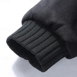 Discount OUKU Men's Hoodie Fleece Hoodie Fleece lined Hoodie Black Red Blue Gray Hooded Plain Zipper Color Block Sports & Outdoor Casual Daily Polyester Streetwear Cool Casual Fall Winter Clothing Apparel Hoodies