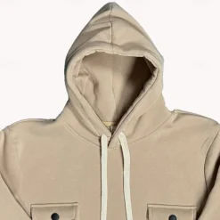 Best OUKU Men's Hoodie Fleece Hoodie Tactical Hoodie Black Army Green Khaki Light Grey Dark Gray Hooded Plain Pocket Casual Daily Streetwear Basic Casual Tactical Spring & Fall Cross-Seasons Clothing Apparel