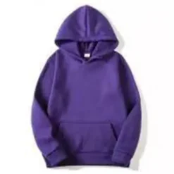 Best OUKU Men's Hoodie Hooded Sports & Outdoor Daily Holiday Pocket Plain Wine Red Black White Polyester Activewear Streetwear Sport Spring & Fall