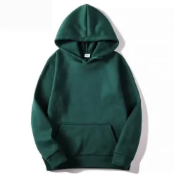 Best OUKU Men's Hoodie Hooded Sports & Outdoor Daily Holiday Pocket Plain Wine Red Black White Polyester Activewear Streetwear Sport Spring & Fall