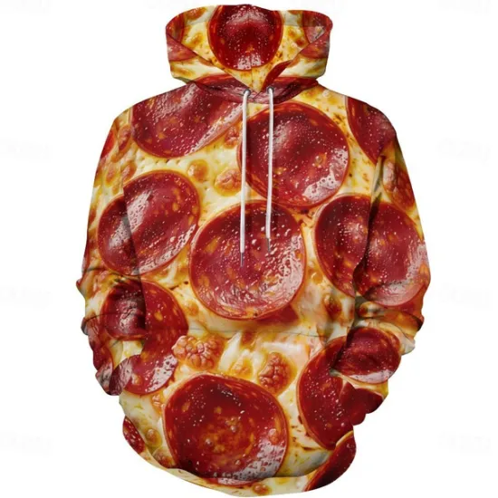 Discount OUKU Men's Hoodie Hoodies Sweatshirt Fashion Daily Long Sleeve Hooded Vacation Streetwear Printing Winter Spring & Fall Designer Red