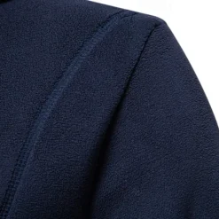 OUKU Men's Hoodie Plain Sports & Outdoor Casual Daily non-printing Active Cool Casual Spring & Fall Autumn / Fall Clothing Apparel Hoodies Sweatshirts Long Sleeve Navy Blue Green Khaki Dark Gray