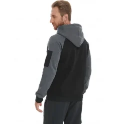 Sale OUKU Men's Hoodie Quarter Zip Hoodie Tactical Hoodie Black Navy Blue Khaki Dark Gray Gray Hooded Color Block Tactical Sports & Outdoor Daily Streetwear Cool Casual Winter Spring & Fall Clothing Apparel