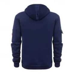 Best OUKU Men's Hoodie Quarter Zip Hoodie Black Wine Navy Blue Blue Brown Hooded Plain Pocket Sports & Outdoor Daily Holiday Polyester Streetwear Basic Casual Spring & Fall Clothing Apparel Hoodies